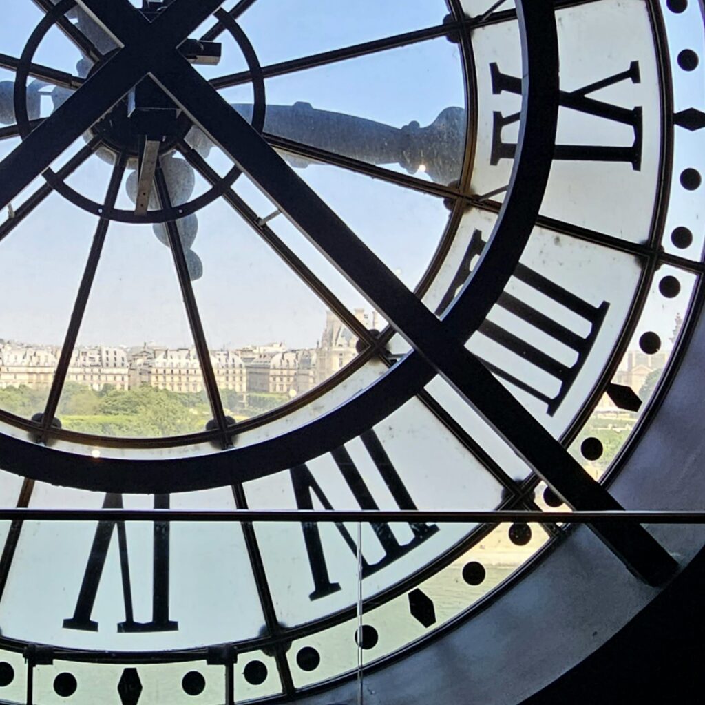 Clock at Musée d'Orsay, Paris