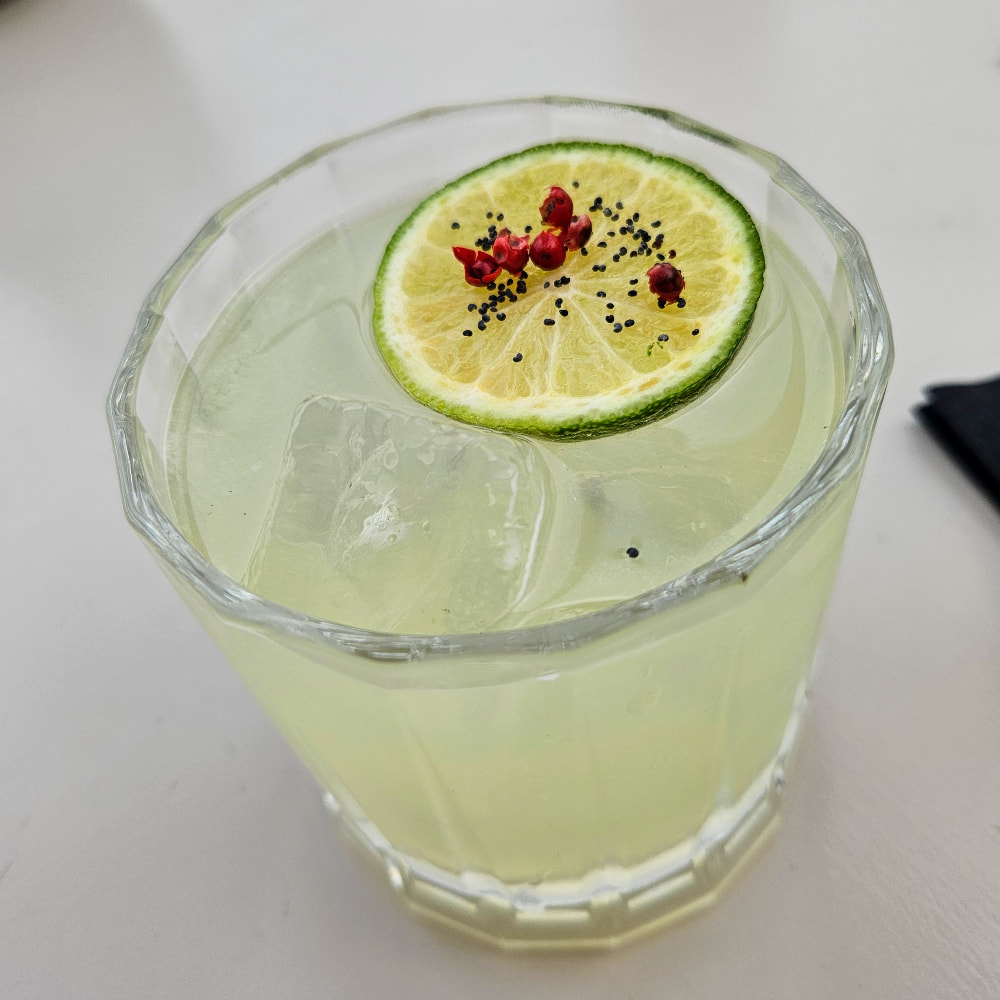Cocktail at Koukoumi Vegan Hotel